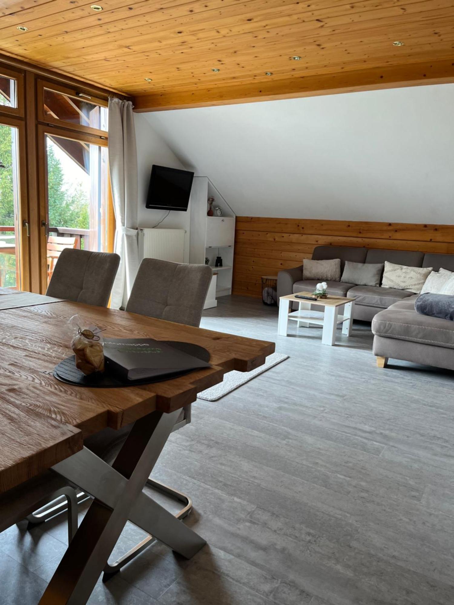Ferienwohnung Buchenblick Μονσάου Εξωτερικό φωτογραφία