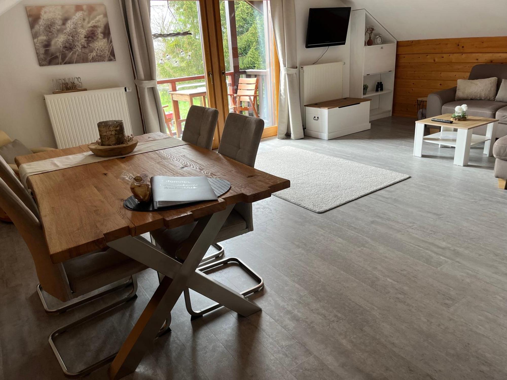 Ferienwohnung Buchenblick Μονσάου Εξωτερικό φωτογραφία